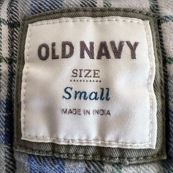 Old Navy Olive Green Utility Bomber Jacket Sherpa Lined Collar Women's Small - Picture 8 of 13